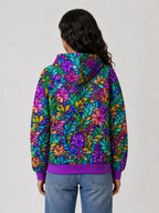 "Upinde" Hoodie — back view on model