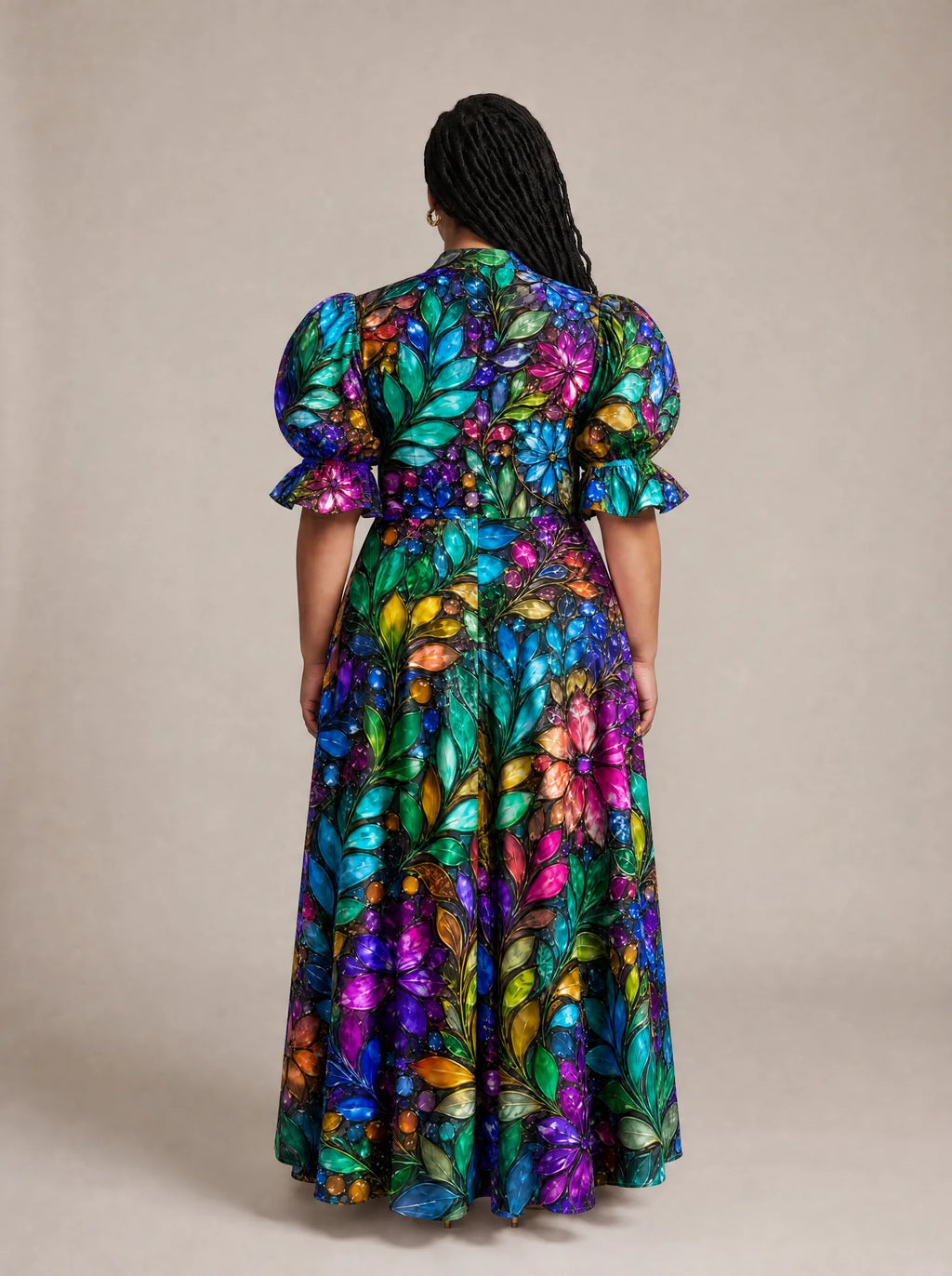 "Upinde" Puff Sleeve Dress
