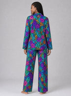 "Upinde" Pajama Set — back view on model