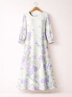 "Urujuani" Long Sleeve Maxi Dress