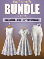 "Urujuani" 2 Dresses + Free Leggings