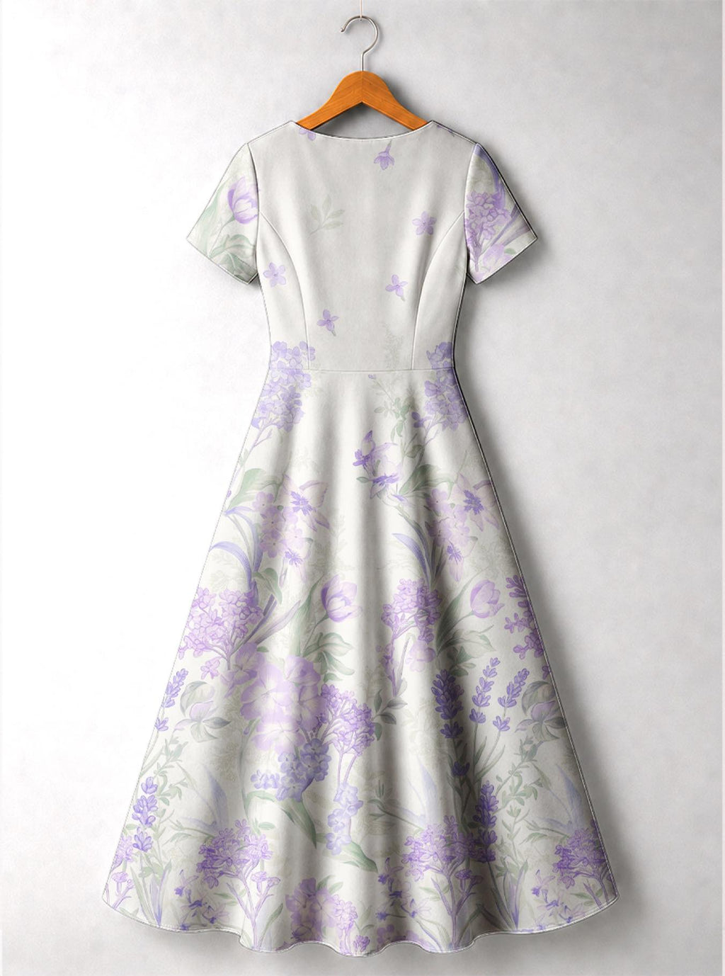 "Urujuani" Short Sleeve Maxi Dress