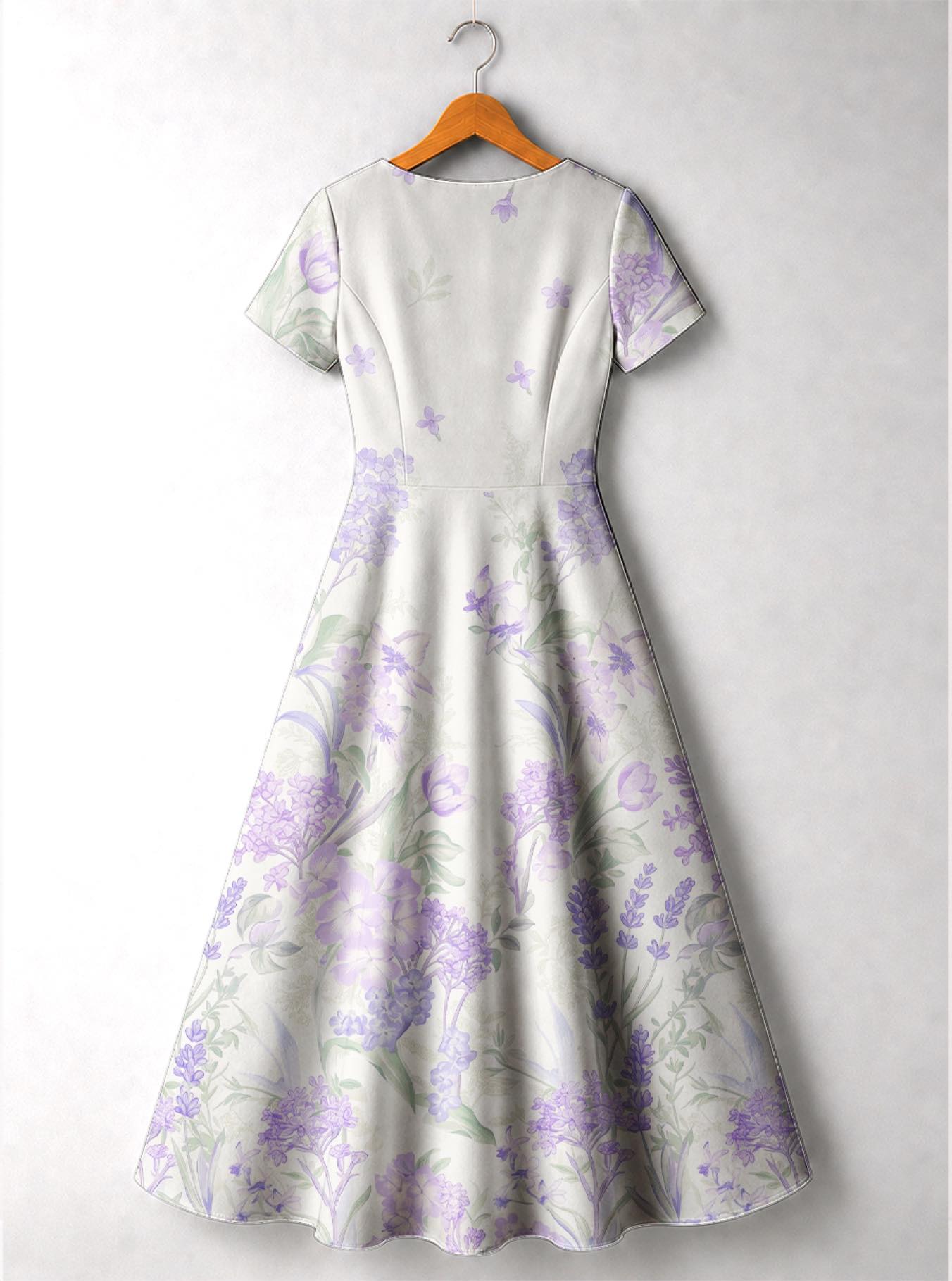 "Urujuani" Short Sleeve Maxi Dress