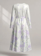 "Urujuani" Long Sleeve Midaxi Dress Promo