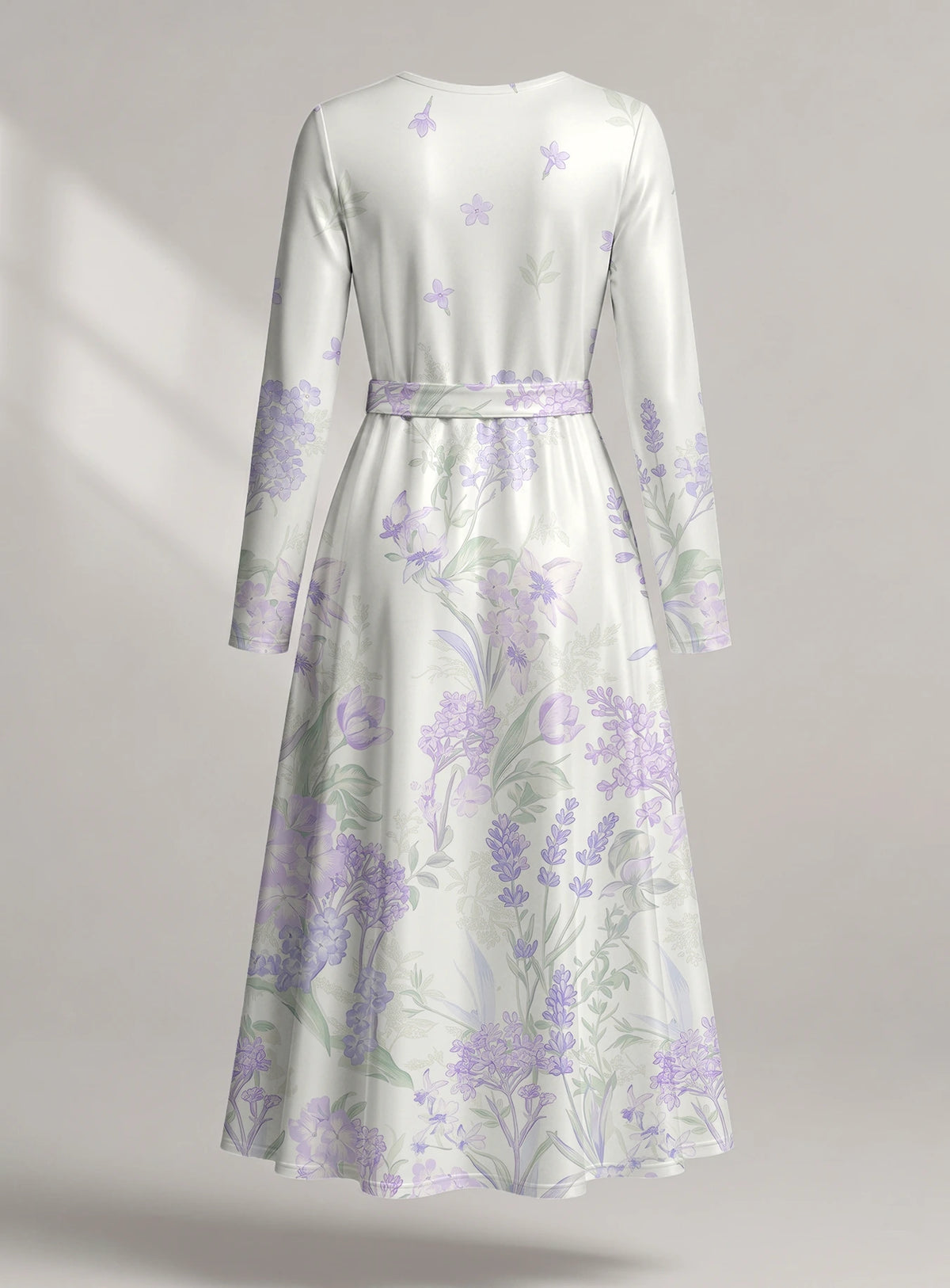 "Urujuani" Long Sleeve Midaxi Dress Promo