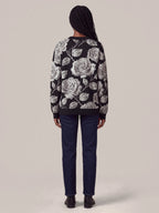 "Usiku" Sweatshirt — back view on model