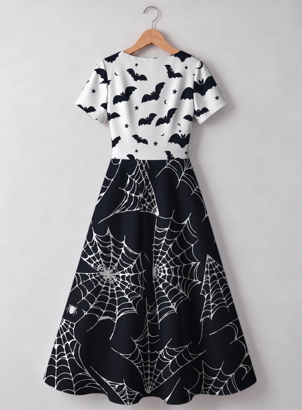 "Utando" Halloween Sweetheart Midi Dress