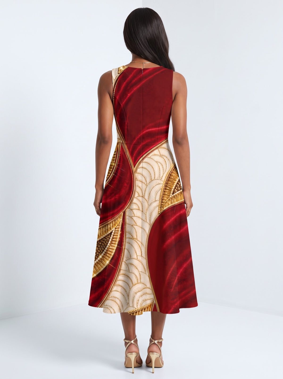 "Utukufu" Cotton Corset Dress