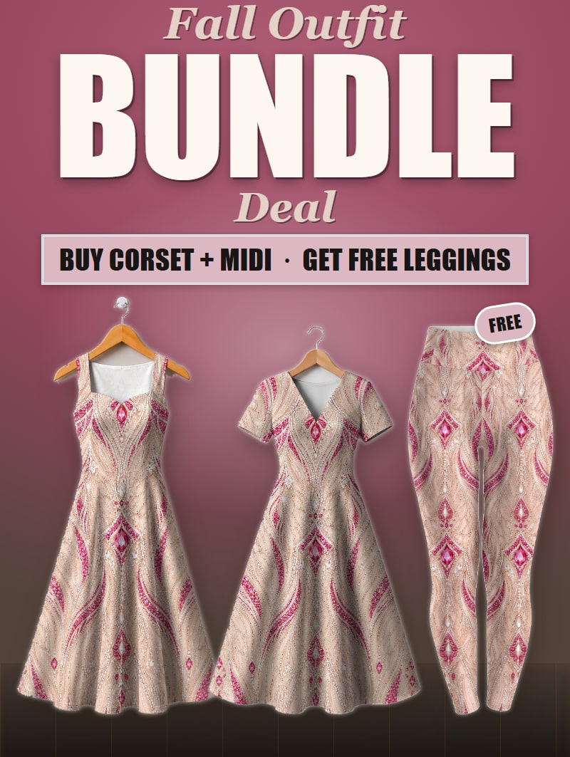 "Vito" 2 Dresses + Free Leggings