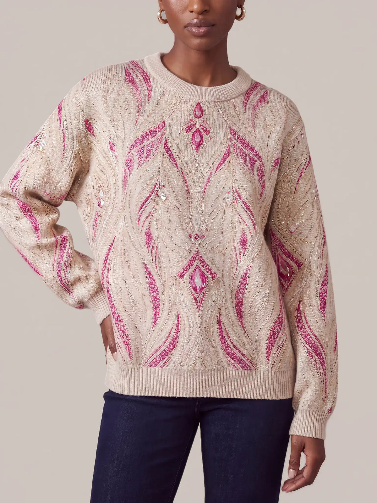 "Vito" Sweatshirt — styled view on model