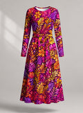 "Waridi" Viscose Midi Dress
