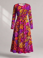 "Waridi" Viscose Midi Dress Promo