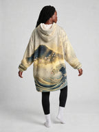"Wimbi" Blanket Hoodie — side