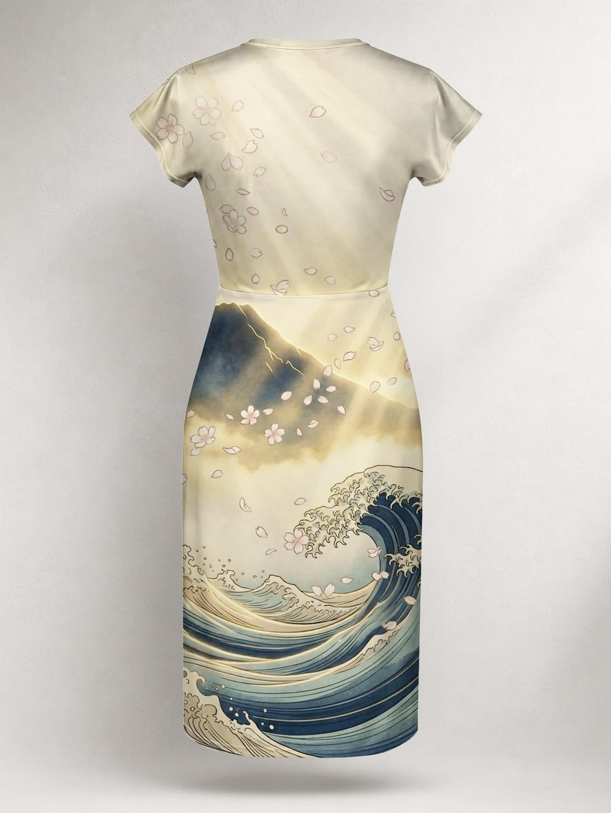 "Wimbi" Cap Sleeve Midi Dress Promo