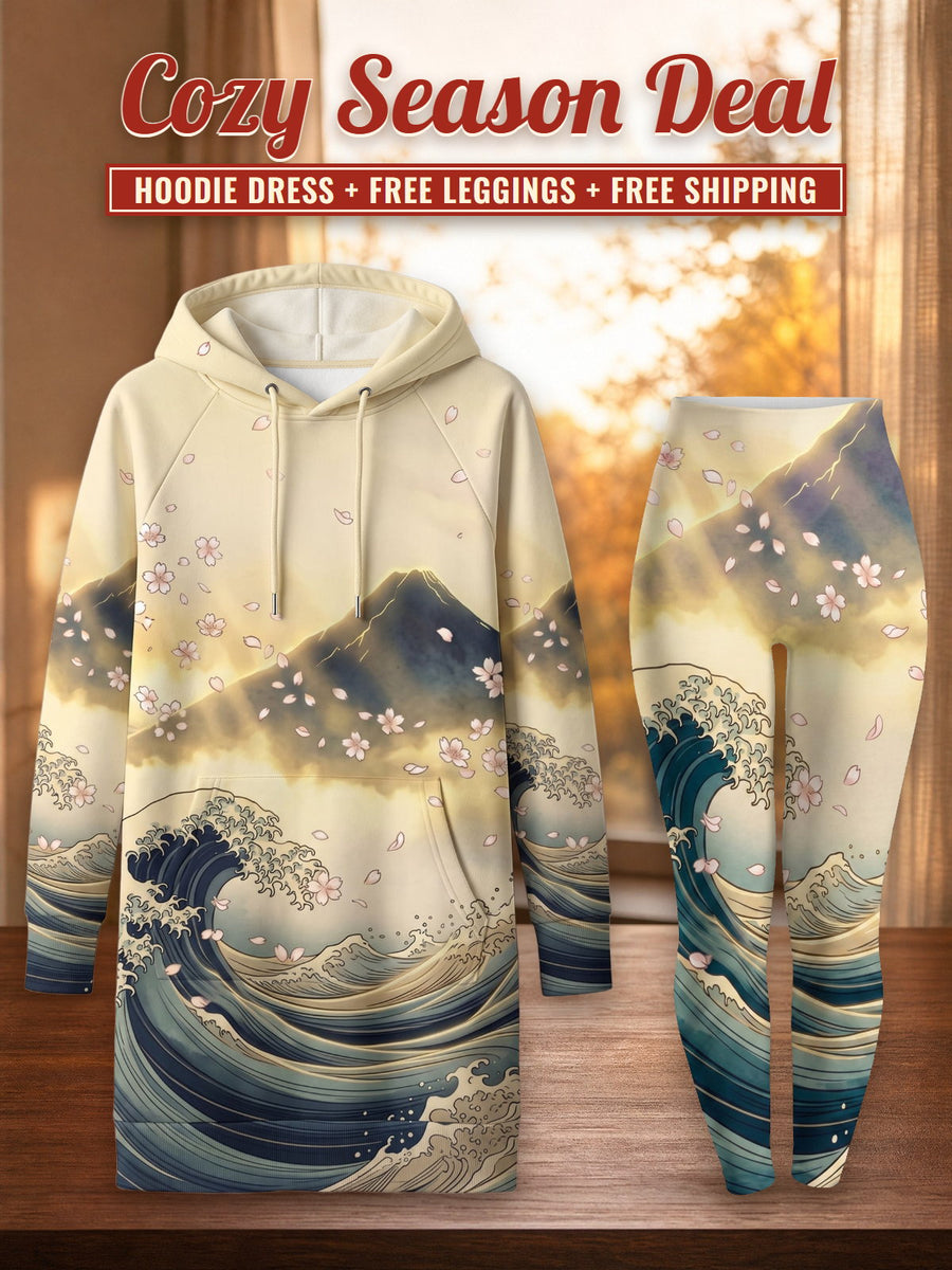 Wimbi hoodie dress and leggings, photo 1