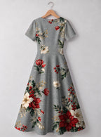 "Wingu" Sweetheart Midi Dress — back flat