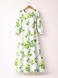"Yasmini" Long Sleeve Maxi Dress
