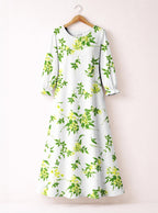 "Yasmini" Long Sleeve Maxi Dress