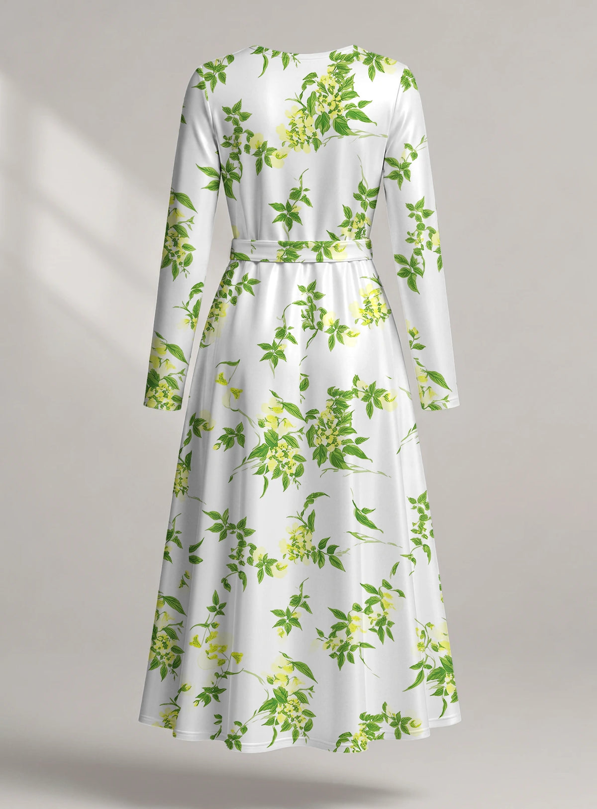 "Yasmini" Long Sleeve Midaxi Dress