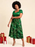 "Zabarajadi" Sweetheart Midi Dress