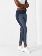 "Zafarani" Leggings — side view on model, walking