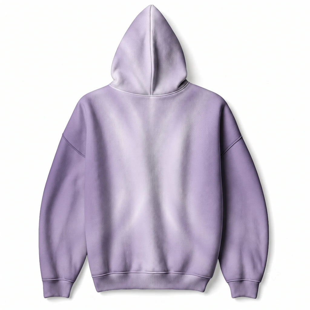 "Zambarau" Hoodie — back flat