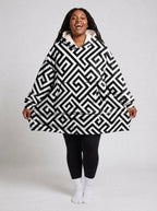 "Zamu" Blanket Hoodie — front