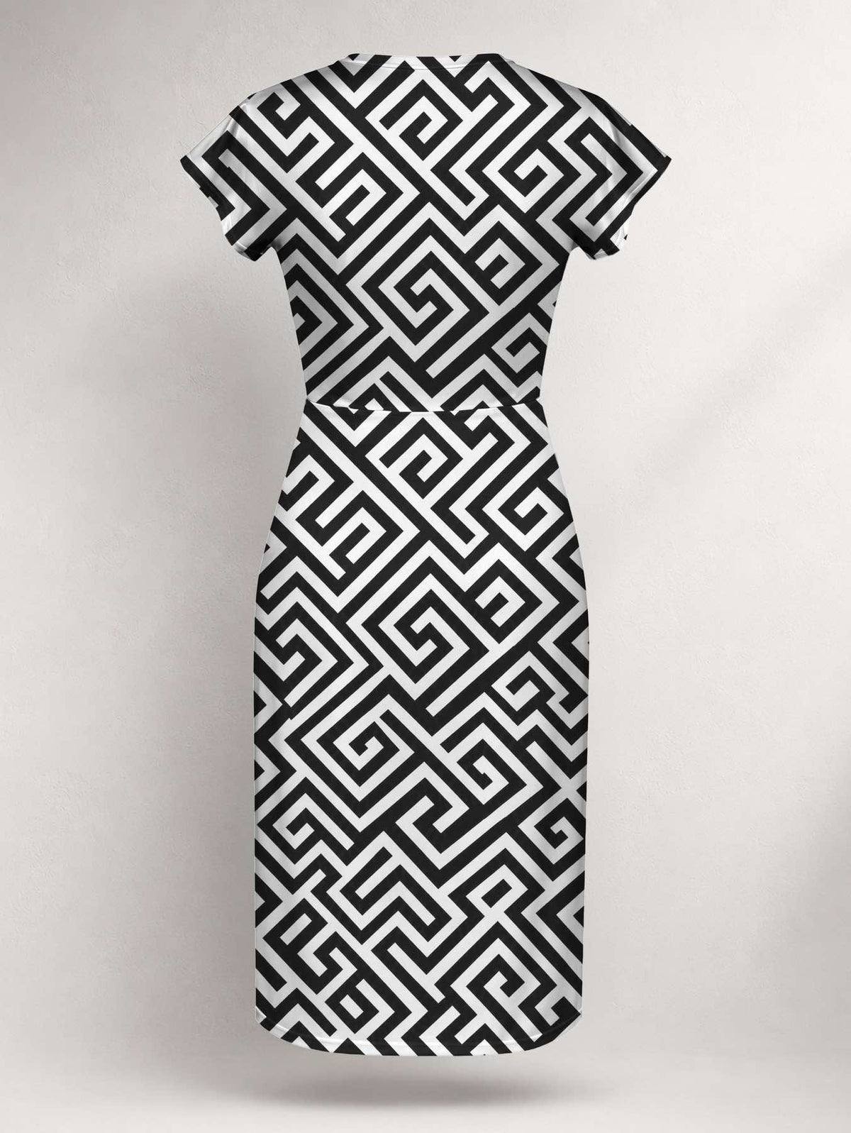 "Zamu" Cap Sleeve Midi Dress Promo