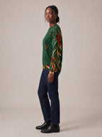 "Zuhura" Sweatshirt — side view on model