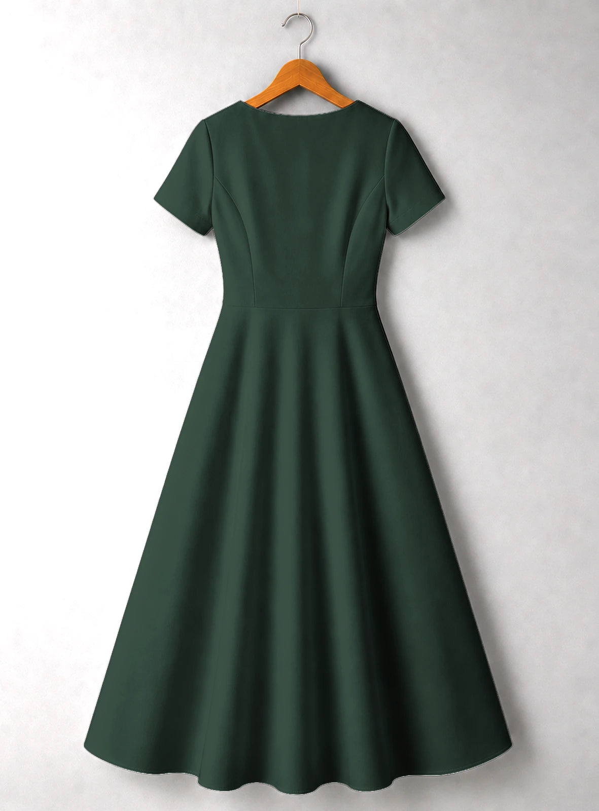"Zuhura" V Neck Midi Dress Promo