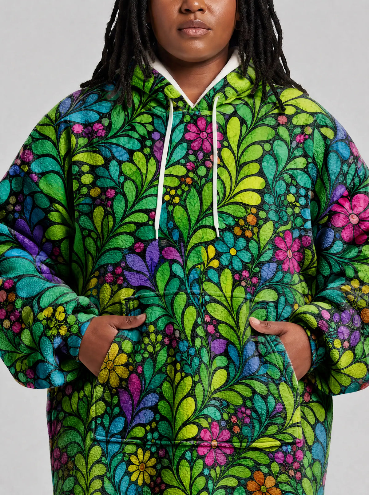 "Zumaridi" Blanket Hoodie — full body